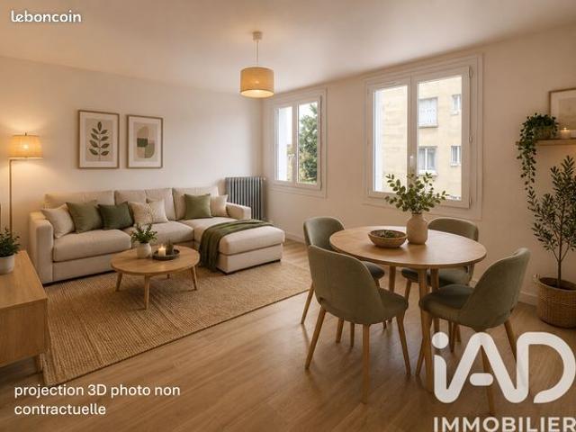 Appartement 2 pièces 50 m²