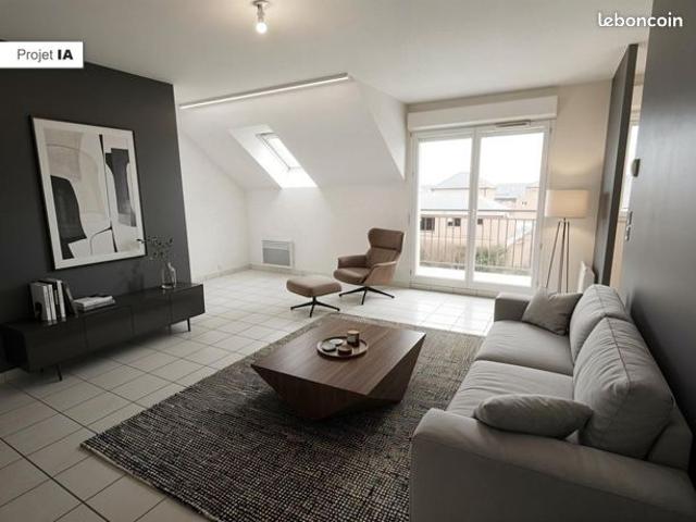 Appartement 2 pièces 50 m²