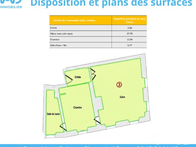 Appartement 2 pièces, 51 m² à louer à Calmont 31560