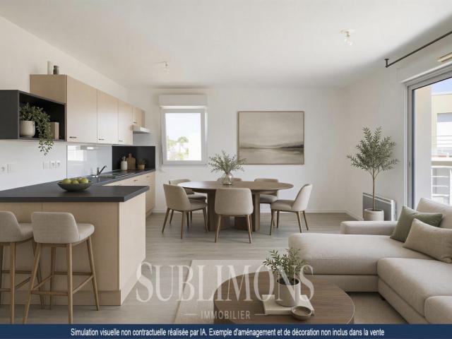 Appartement 2 pièces 51 m²