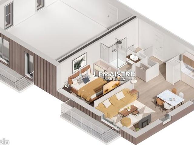 Appartement 2 pièces 52 m²
