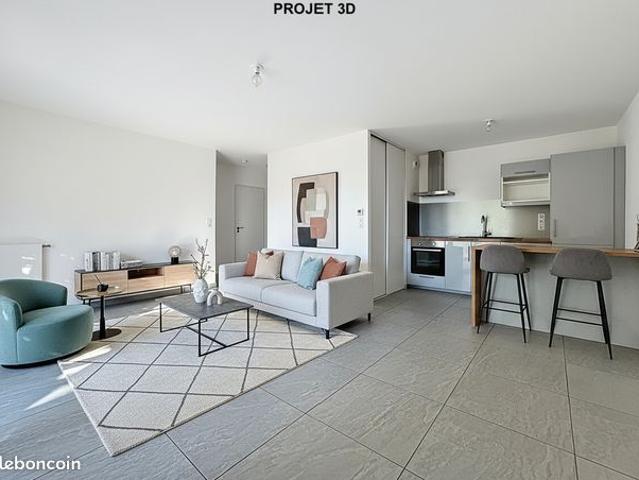Appartement 2 pièces 52 m²