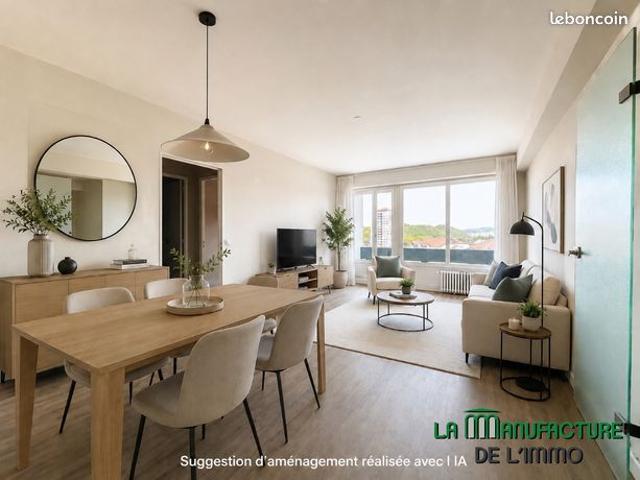 Appartement 2 pièces 57 m²
