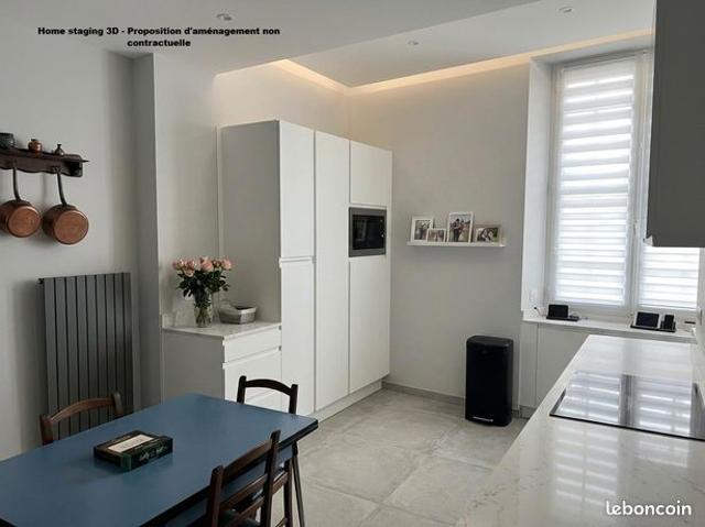 Appartement 2 pièces 57 m²