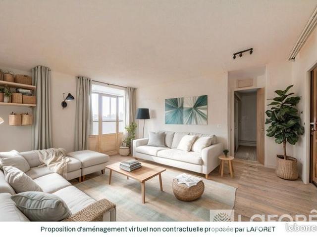 Appartement 2 pièces 57 m²