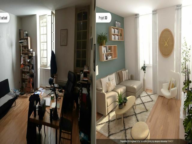 Appartement 2 pièces 57 m²