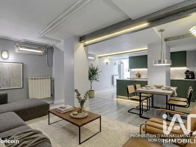 Appartement 2 pièces 57 m²