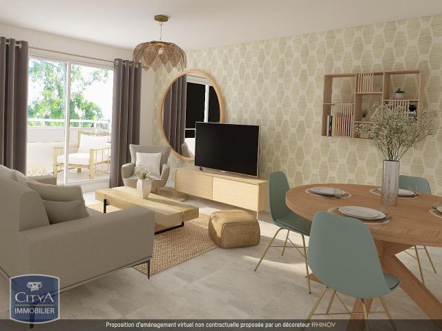 Appartement 2 pièces 54 m²