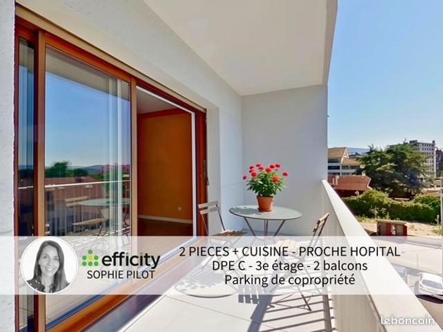 Appartement 2 pièces 54 m²