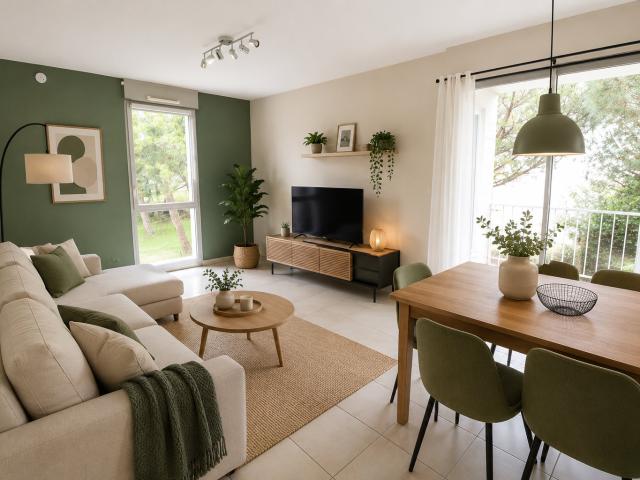 Appartement 2 pièces 54 m²