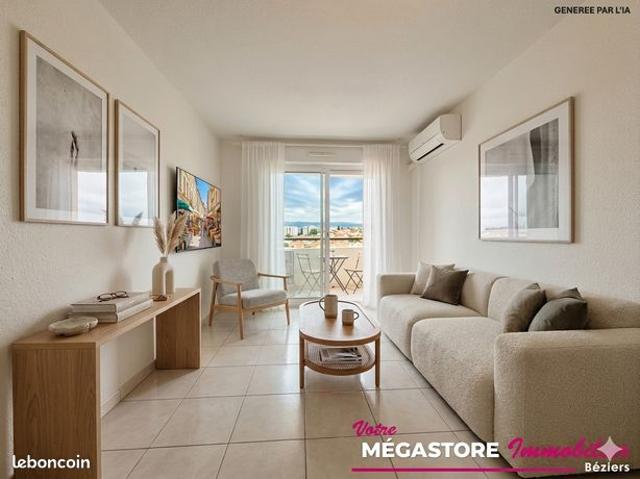 Appartement 2 pièces 54 m²