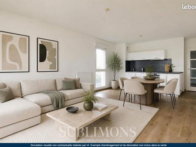 Appartement 2 pièces 54 m²