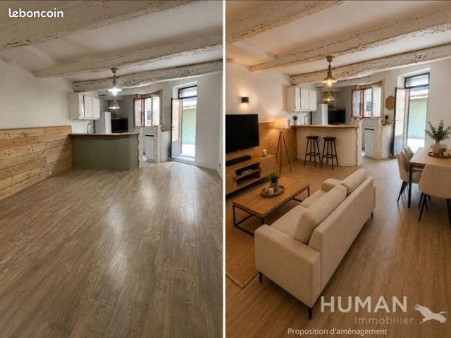 Appartement 2 pièces 55 m²