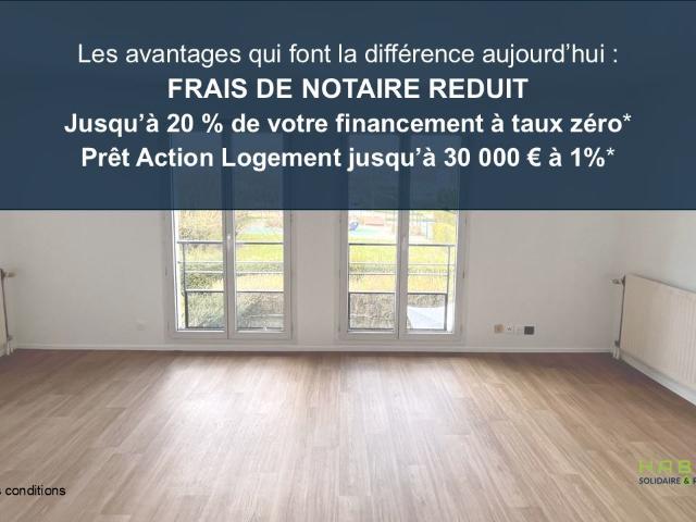 Appartement 2 pièces 55 m²