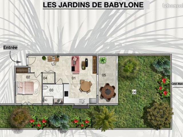 Appartement 2 pièces 55 m²