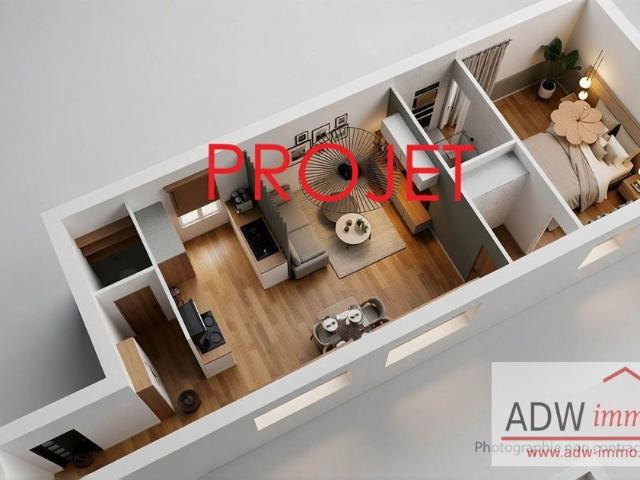 Appartement 2 pièces 55 m²