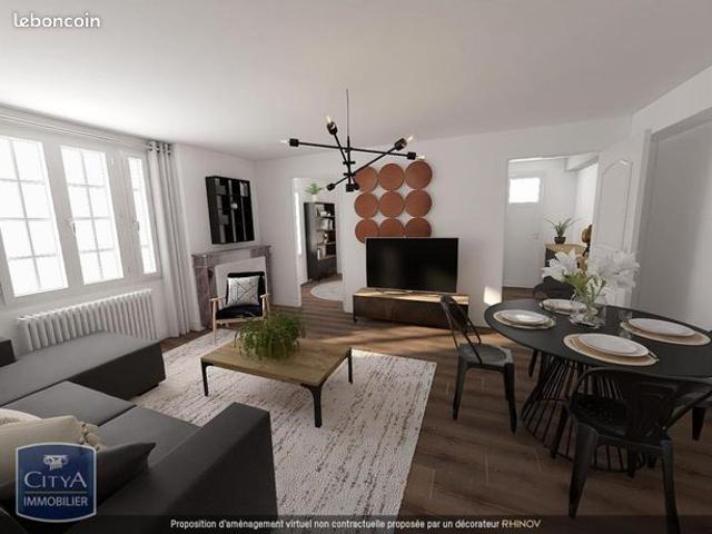 Appartement 2 pièces 56 m²