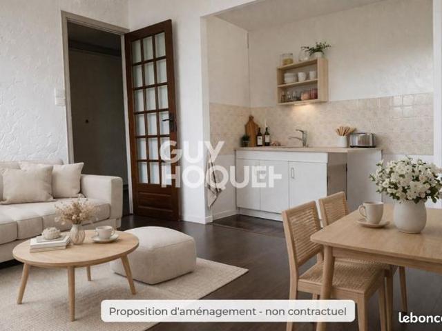 Appartement 2 pièces 56 m²