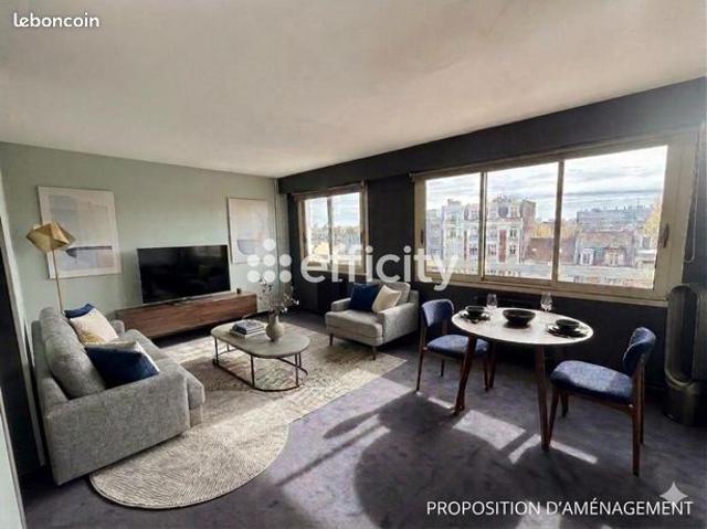 Appartement 2 pièces 56 m²