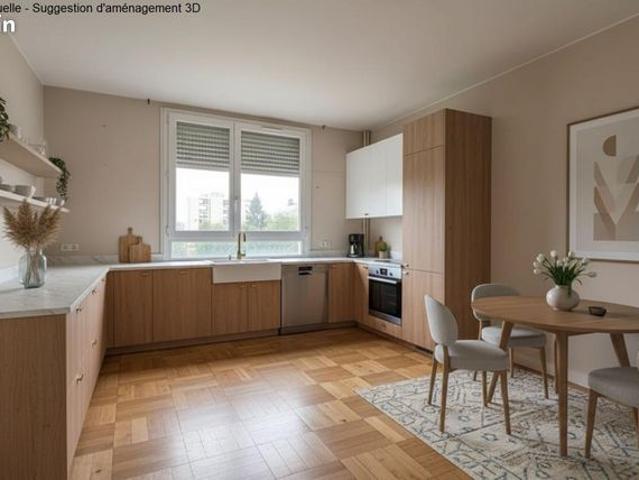 Appartement 2 pièces 58 m²