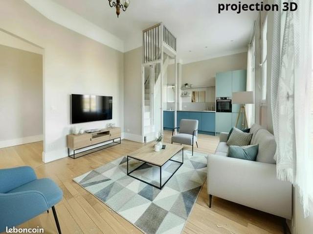 Appartement 2 pièces 58 m²