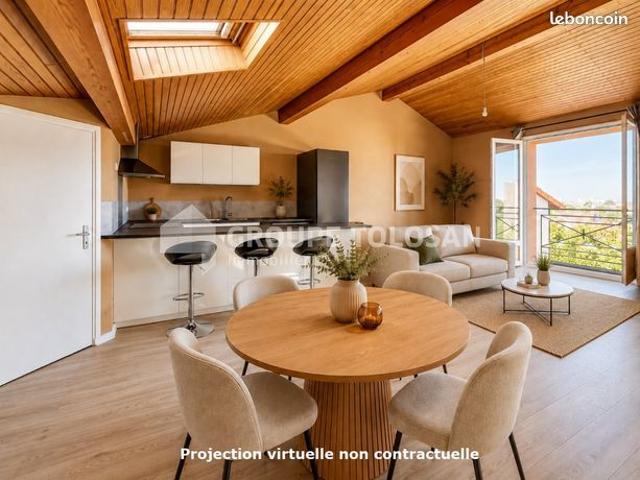 Appartement 2 pièces 58 m²
