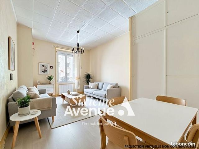 Appartement 2 pièces 59 m²