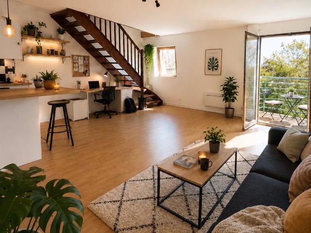 Appartement 2 pièces 59 m²