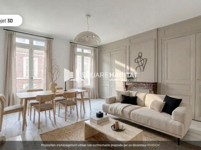 Appartement 2 pièces 63 m²
