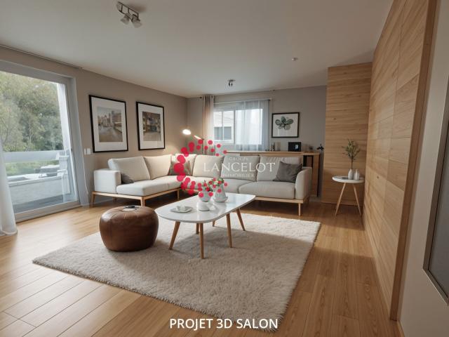 Appartement 2 pièces 63 m²