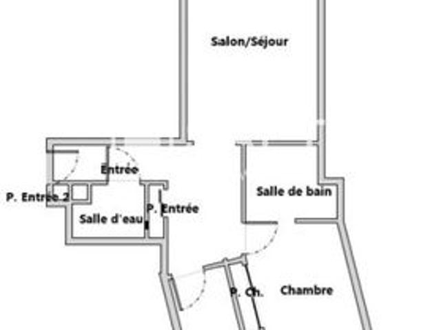 Appartement 2 pièces 60 m²