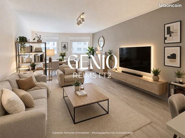 Appartement 2 pièces 61 m²