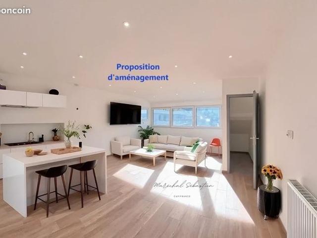 Appartement 2 pièces 61 m²