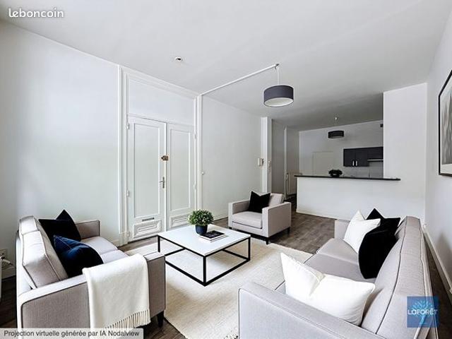 Appartement 2 pièces 61 m²