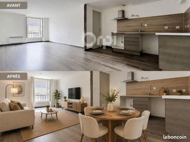 Appartement 2 pièces 62 m²