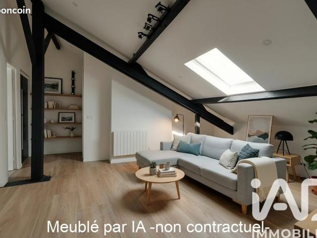 Appartement 2 pièces 62 m²