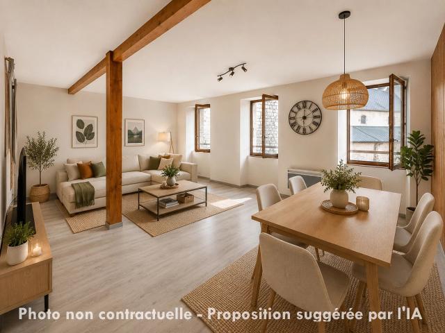Appartement 2 pièces 62 m²