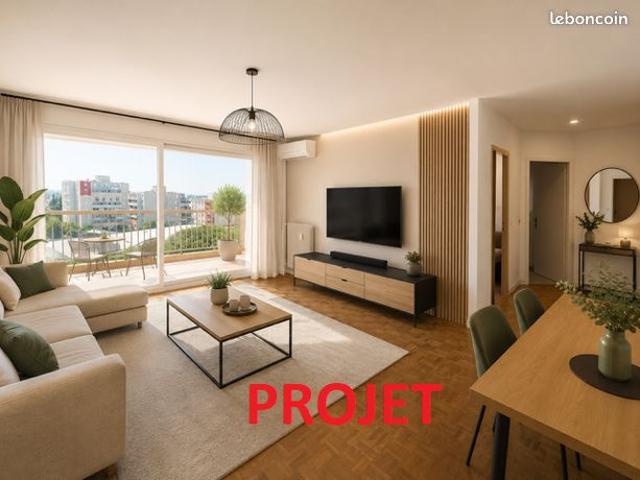 Appartement 3 pièces 62 m²