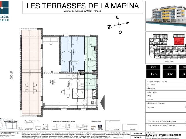 Appartement 2 pièces 67 m²
