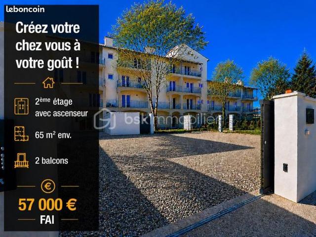 Appartement 2 pièces 64 m²