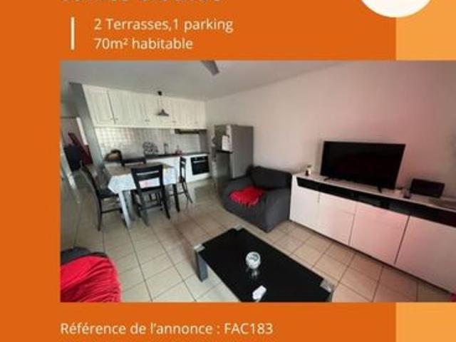 Appartement 2 pièces 70 m²