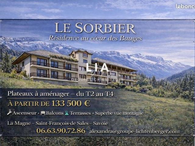 Appartement 2 pièces 74 m²