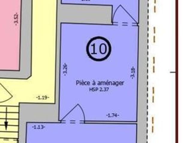 Appartement 2 pièces 23 m²