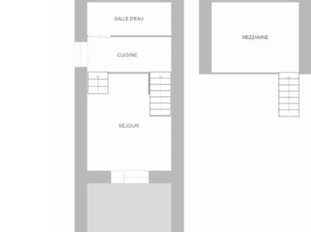 Appartement 2 pièces 23 m²