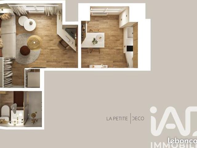 Appartement 2 pièces 20 m²