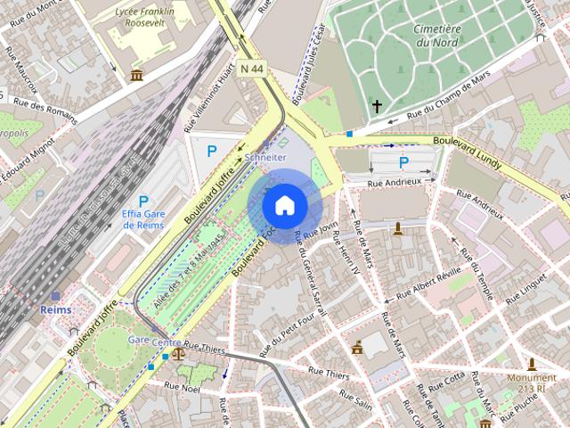 Appartement 2 pièces 20m2 REIMS 420 euros