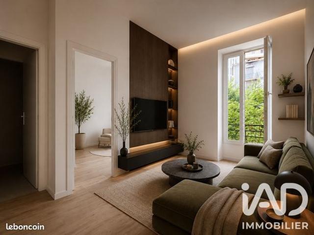 Appartement 2 pièces 27 m²