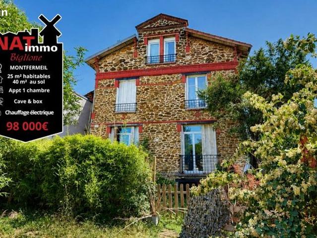 Appartement 2 pièces 25 m²