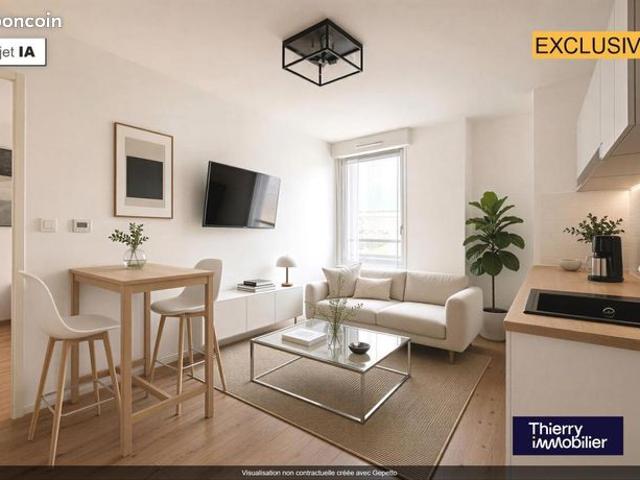 Appartement 2 pièces 28 m²