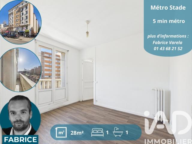 Appartement 2 pièces 28 m²